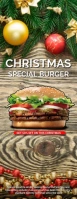 Christmas Burger Offer Half Page Letter template