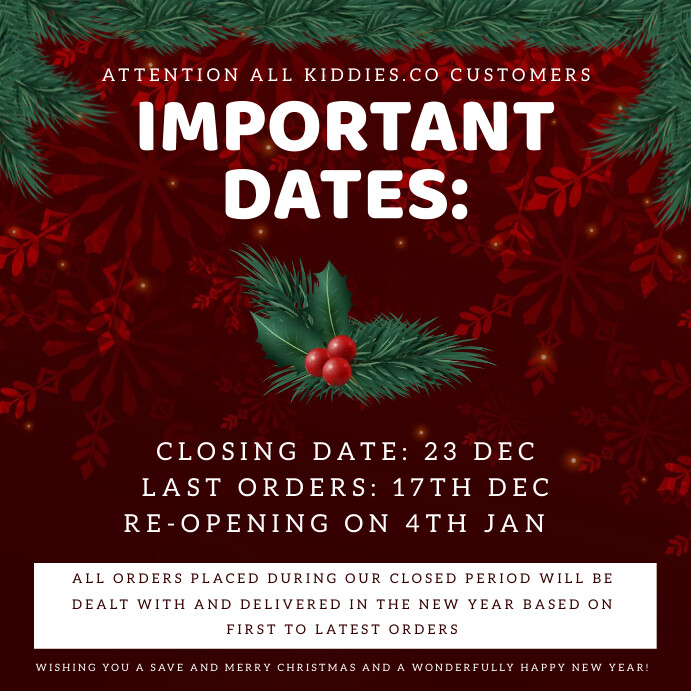 Copy Of CHRISTMAS Business Closing Dates TEMPLATE PosterMyWall copy-of-christmas-business-closing-dates-template-postermywall