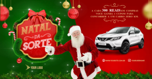 Christmas Car Deal Cover template