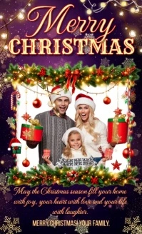 christmas card, US Legal template