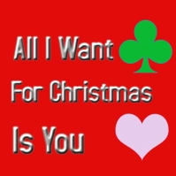 Christmas card Instagram 帖子 template