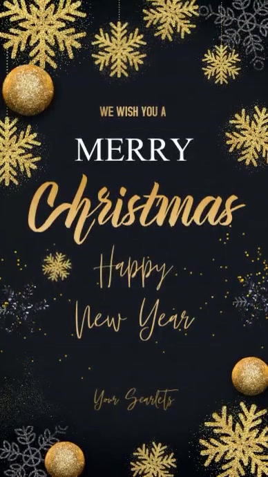 Christmas Card Display digitale (9:16) template
