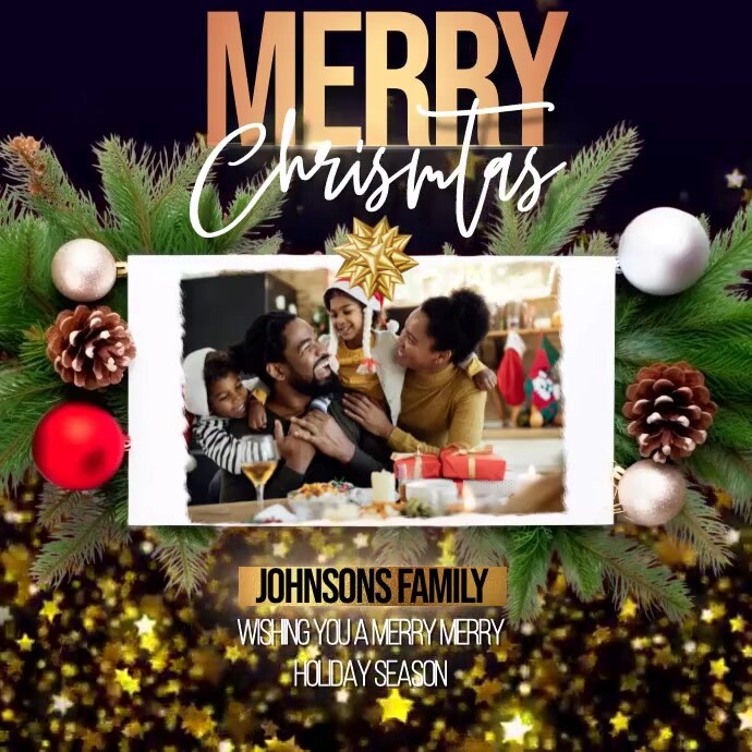 christmas-card-photo-space-frame-free-template-postermywall for Christmas Cards Personalized Printable Free CHRISTMAS CARD PHOTO SPACE FRAME FREE Template | PosterMyWall for Christmas Cards Personalized Printable Free