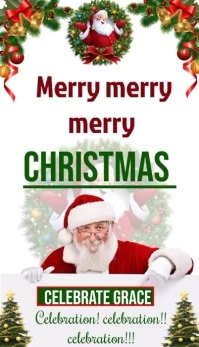 Christmas card/xmas Tarjeta de Presentación template