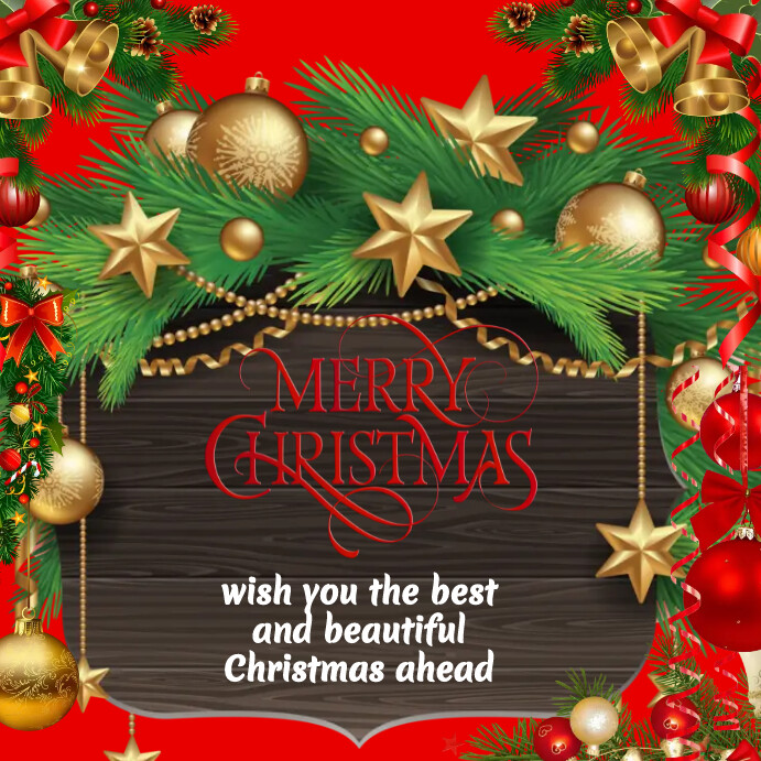 Christmas card/xmas Template | PosterMyWall