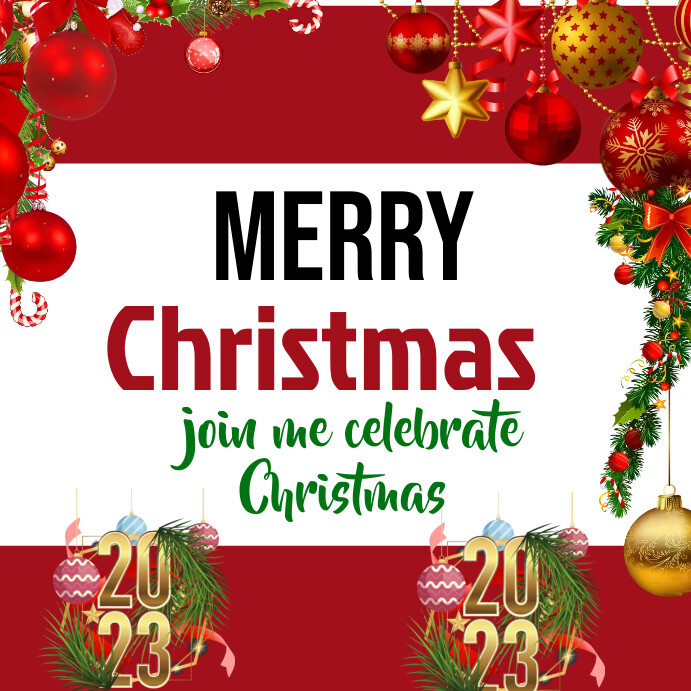 Christmas card/xmas Template | PosterMyWall