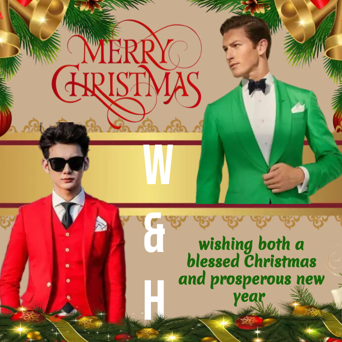 CHRISTMAS CARD/ Xmas Template | PosterMyWall