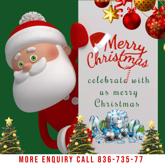Christmas card/xmas Template | PosterMyWall
