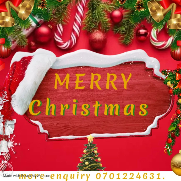 Christmas card/xmas Template | PosterMyWall