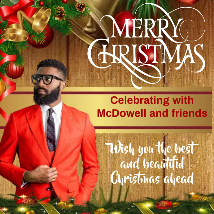 Christmas card/xmas Template | PosterMyWall