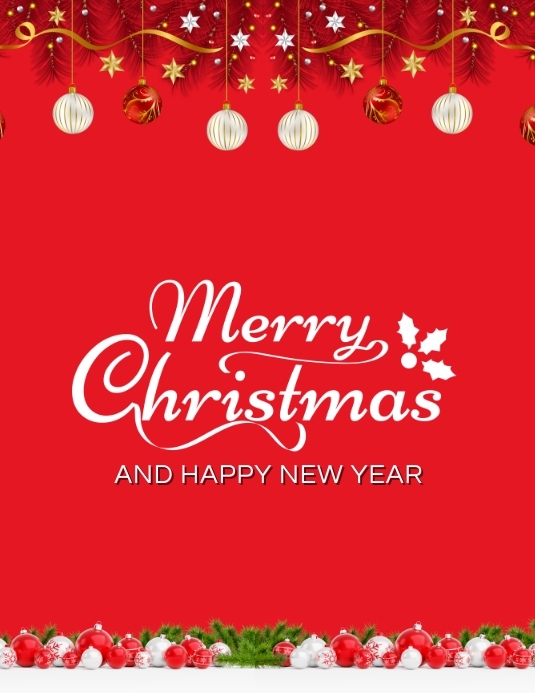 CHRISTMAS CARDS (19) Pamflet (VSA Brief) template