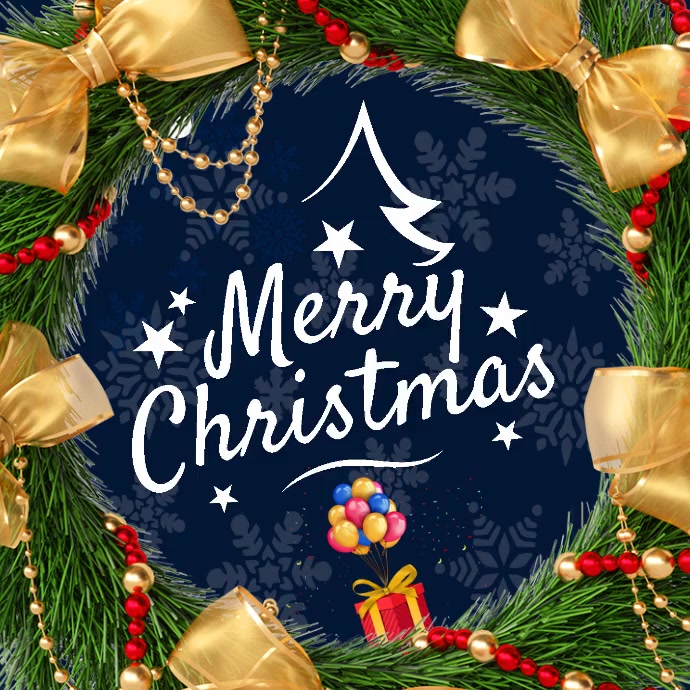 CHRISTMAS CARDS Instagram Plasing template