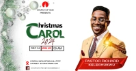 christmas carol Imagen Compartida en Facebook template