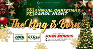 CHRISTMAS CAROL FLYER ภาพที่แชร์บน Facebook template
