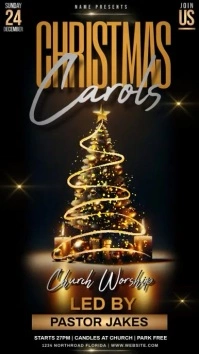christmas carol instagram story Indaba yaku-Instagram template
