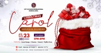 christmas carol service Facebook Shared Image template