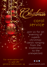 690 Christmas Concert Customizable Design Templates Postermywall Christmas Carol Concerts 2021