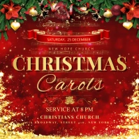 Christmas Carols Instagram-opslag template