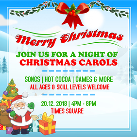 Download Free 12 780 Christmas Invitation Background Customizable Design Templates Postermywall PSD Mockup Template