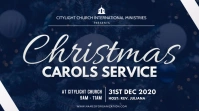 christmas carolsflyer Digital Display (16:9) template