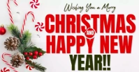 christmas celebration Gambar Bersama Facebook template