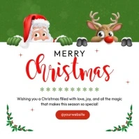 Christmas Celebration Instagram Post template