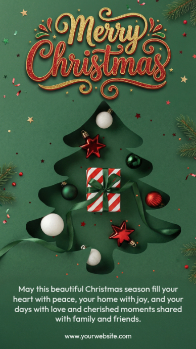 Christmas Greeting Template | PosterMyWall