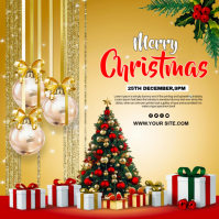 CHRISTMAS CELEBRATION Логотип template