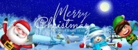 Christmas Celebration Fotografia de capa do Facebook template