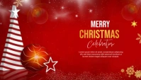 Christmas celebration party Blog Header template