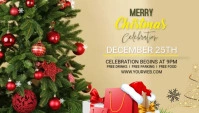 Christmas celebration Party Blog Header template