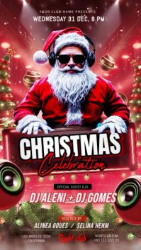 Christmas Celebration Template Instagram Story