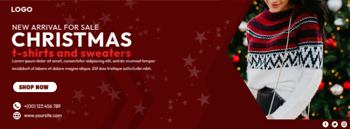 Plantilla de Anuncios de Ropa de Navidad | PosterMyWall