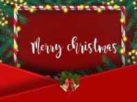 Christmas collage Presentation template