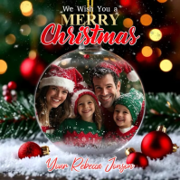 Christmas Collage Instagram Post template