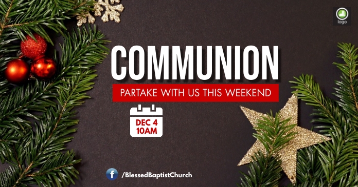 Christmas Communion Service Template | PosterMyWall