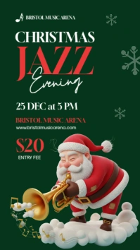 Christmas Concert Instagram Story template