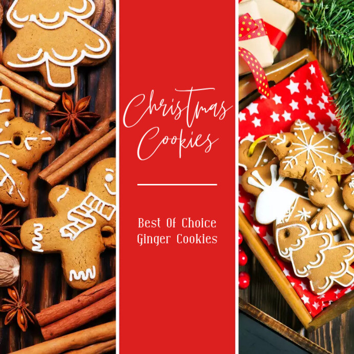Christmas Cookie Template