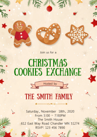 440+ cookie exchange Customizable Design Templates | PosterMyWall