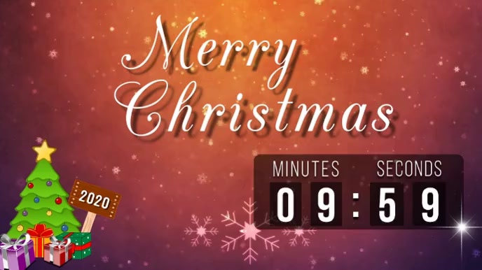 Christmas Countdown Timer Email Examples christmas countdown Template | PosterMyWall