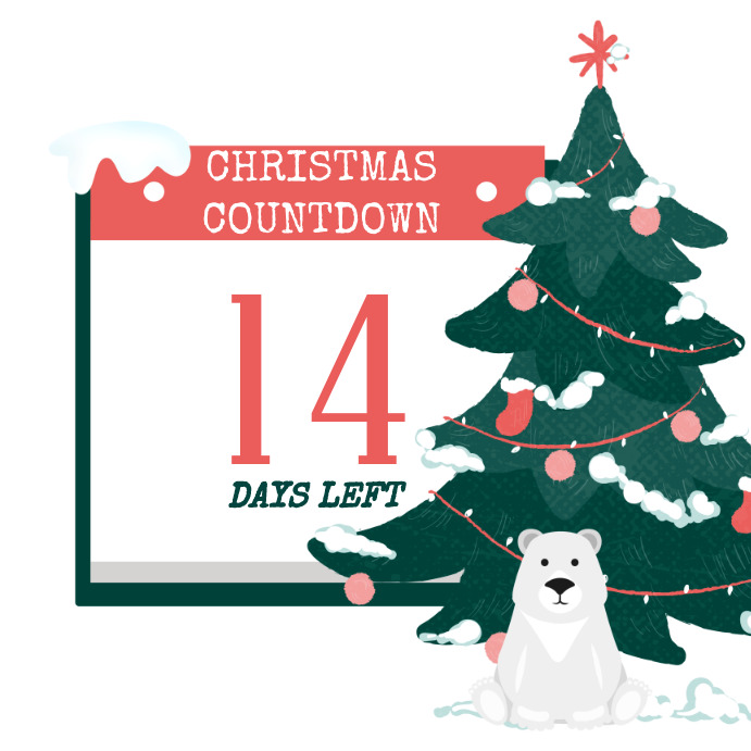 Christmas Countdown Template | PosterMyWall