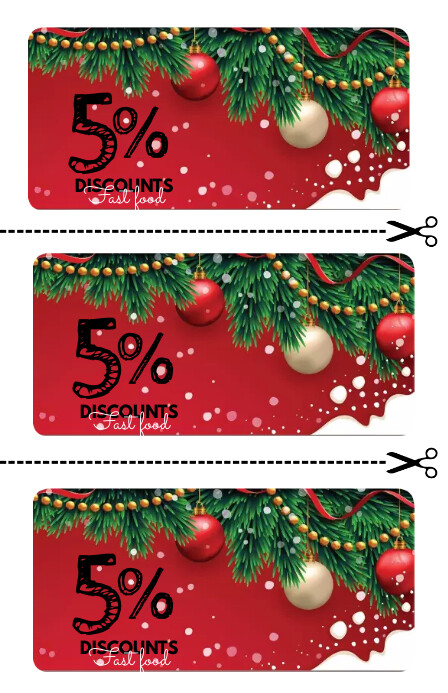 Copy of Christmas Coupon | PosterMyWall