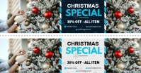 Christmas Coupon Special Facebook Ad template