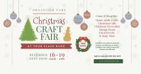 Christmas Craft Fair Facebook Shared Image template