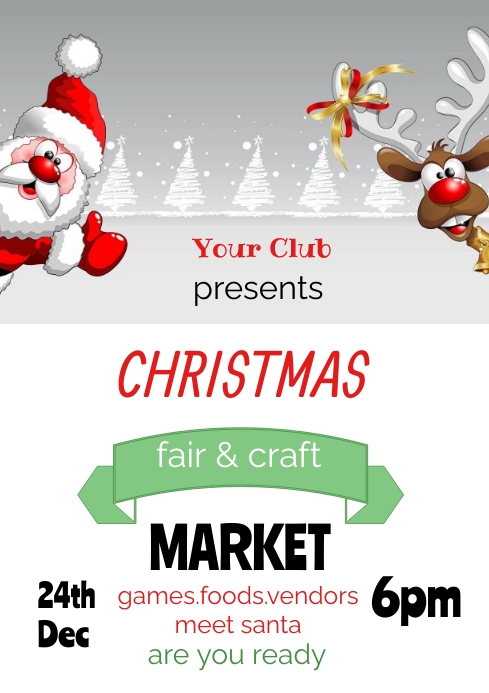 Christmas Day Template PosterMyWall