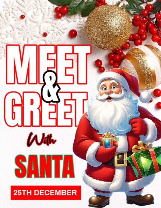 Christmas Flyer (US Letter) template