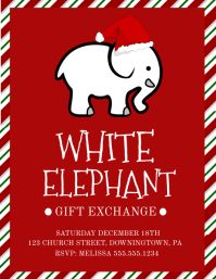 600 White Elephant Customizable Design Templates Postermywall