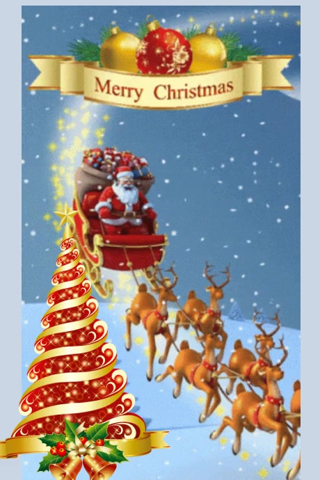 Christmas Poster template