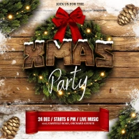 christmas Cuadrado (1:1) template