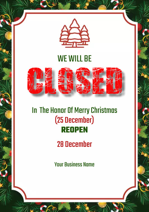 Christmas Template PosterMyWall